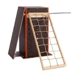 FILET D'ESCALADE A FIXER SUR BOXES PARKOUR / MURS MULTI-FONCTIONNELS