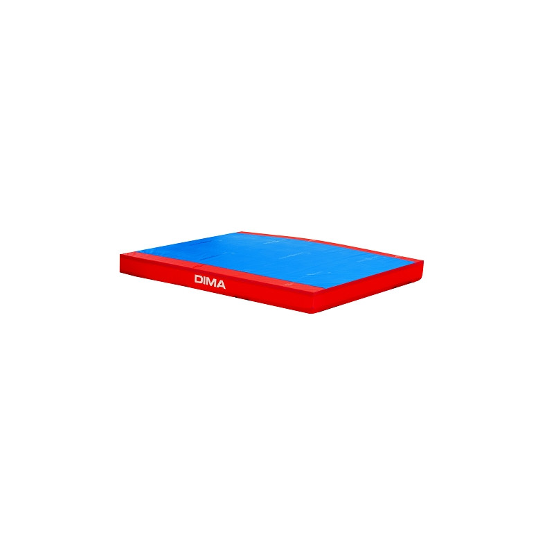 Matelas de receptionbicolore solidaire velcro en bout