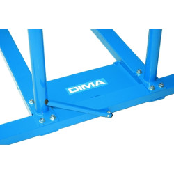 Roulements de deplacement integre pour barres asymetriquesla paire