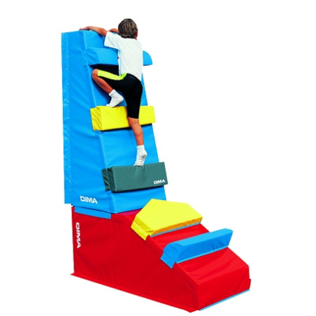 MUR D'ESCALADE EN MOUSSE POUR ENFANT - DIMASPORT