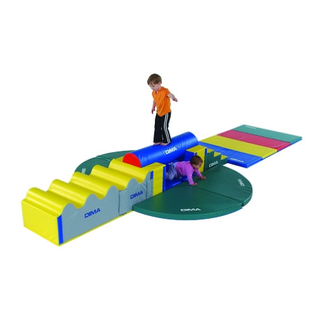 PARCOURS DE MOTRICITÉ DU COW-BOY POUR ENFANT DE 2 A 8 ANS - DIMASPORT