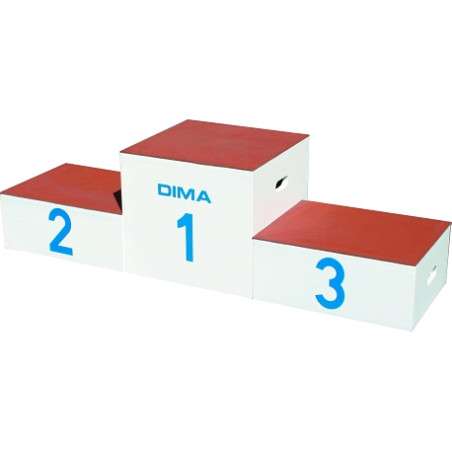 Podium 3 places/ plinths gigognes