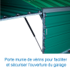 Garages pour chariots de haies sur roues pivotantes