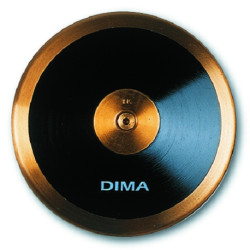 DISQUE SUPER SPIN NOIR COMPÉTITION CERTIFIÉ |ATHLÉTISME |DIMASPORT