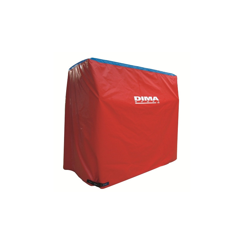 Bache intemperies pour sautoir repliable en 3 parties sur caillebotis (replie)