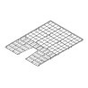 Caillebotis galvanise pour sautoir perche basic4.25x5.00x0.10m