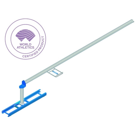 POTEAUX SAUT A LA PERCHE REPLIABLES -CERTIFIÉS WA |DIMASPORT