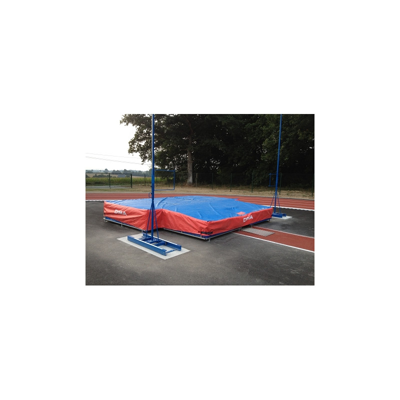 Bache intemperies perche club 6.30 x 5.00 x 0.80/0.50m