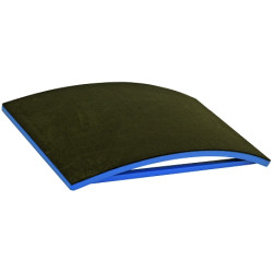 BANC D'IMPULSION ARRONDI EN ACIER 120x75x20cm - DIMASPORT