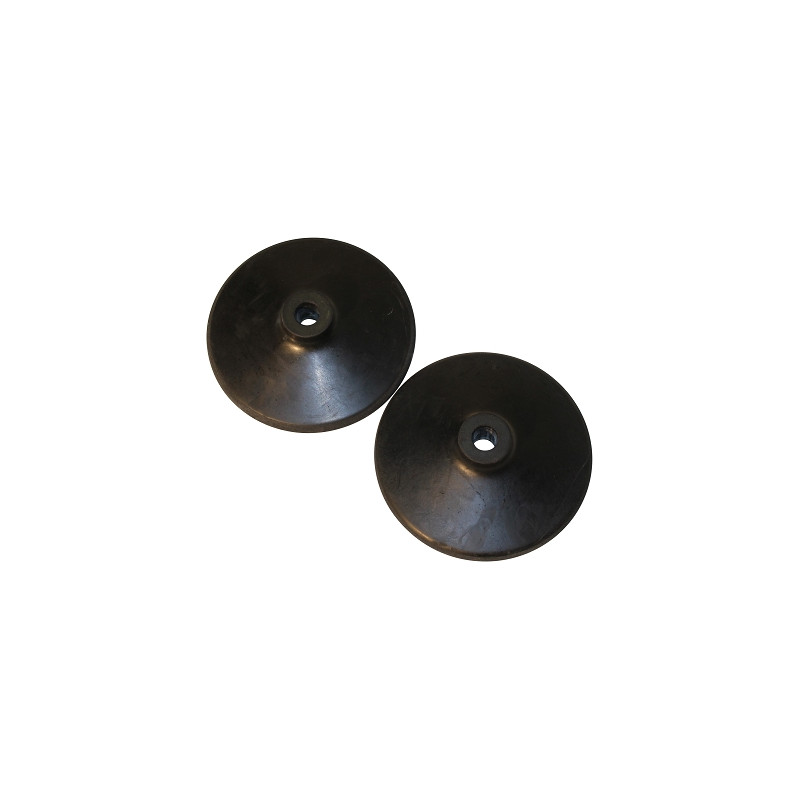 Socle caoutchouc 2kg pour jalons - la paire | Dimasport