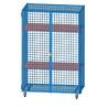ARMOIRE RANGEMENT GRILLAGÉE MATÉRIEL MOBILE 120X70X183CM - DIMASPORT