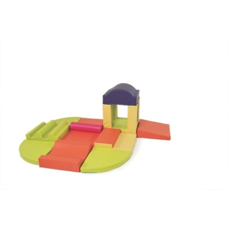 PARCOURS DE LA COORDINATION -ENFANT DE 6-18 MOIS -10 MODULES MOUSSE  