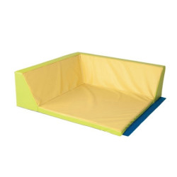 Tapis dossier d'angle quietude 96 x 96 x 30 cm