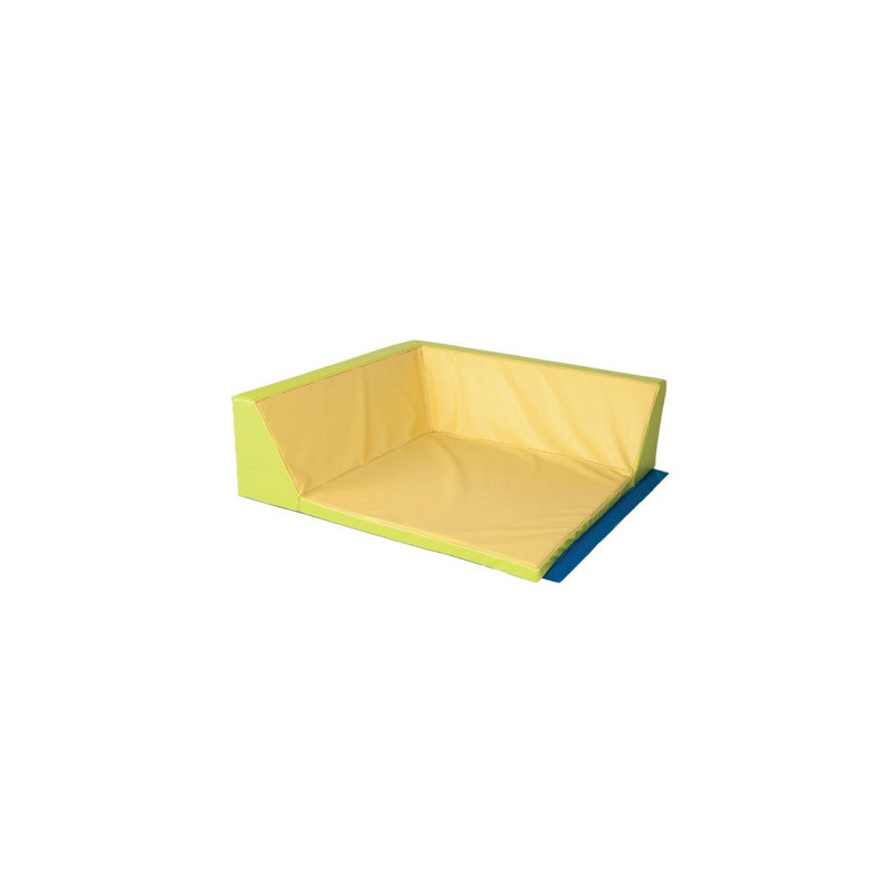 Tapis dossier d'angle quietude 96 x 96 x 30 cm