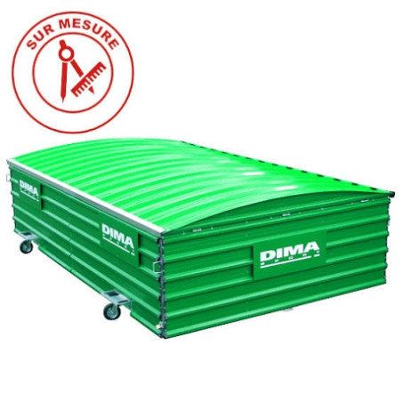 ABRIS EXTÉRIEUR DE PROTECTION EN ACIER SUR MESURE | DIMASPORT